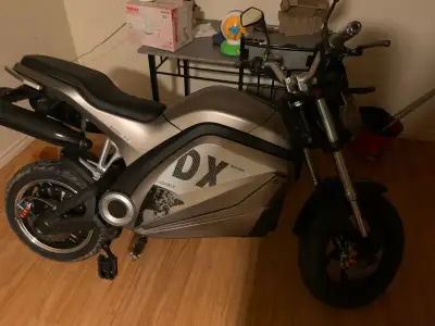 Emmo motorcycle. Brand new worth 3000 selling for 2200, View more