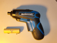 Mastercraft 4V Li-Ion Compact Cordless Screwdriver, 1/4-in