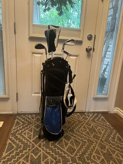Kids Left Handed Golf Clubs and Bag, View more