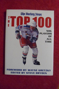 The Hockey News-Top 100 NHL Players Of All Time-Hardcover Book.