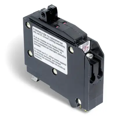 Disjoncteur(BRAKER) SQUARE D en tandem (QO) de 15/15A 1P UNE ERREUR D'ACHAT JAMAIS ÉTÉ INSTALLÉ MAIS...