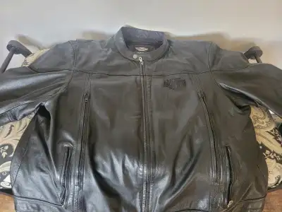 Harley Davidson leather jacket, View more