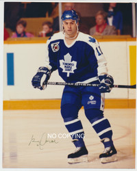 ORIGINAL GUY LAROSE SIGNED TORONTO MAPLE LEAFS PHOTO 8" x 10"