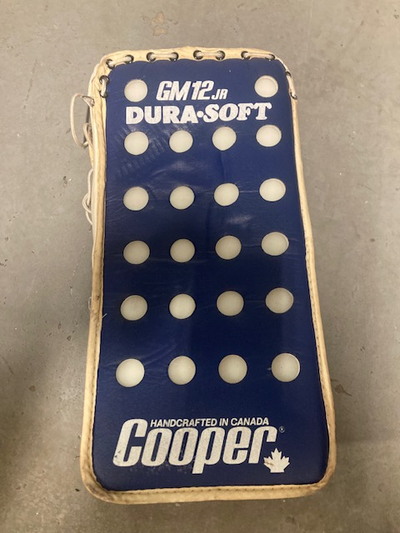 VINTAGE COOPER GM12 Junior DURA-SOFT Right hand GOALIE BLOCKER, View more