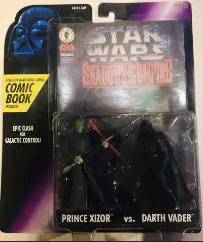 Kenner 1996 -Prince Xizor vs Darth Vader, View more