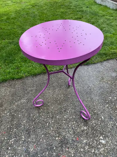 IKEA metal patio table, View more