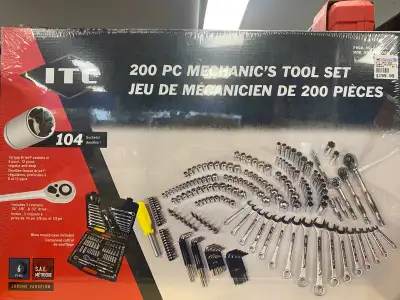 *NEW* ITC IMTK-200 200PC Socket Set @ Cashopolis!!!!, View more