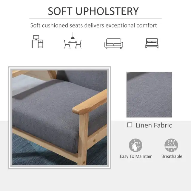 Living room chair with arms in Chairs & Recliners in Markham / York Region - Image 7