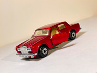 Vintage 1979 Matchbox Superfast Rolls Royce Silver Shadow Red