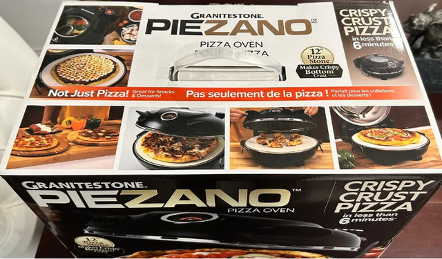 Piezano Pizza Oven Electric Pizza Oven Indoor/Outdoor in Toasters & Toaster Ovens in Mississauga / Peel Region - Image 2