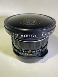 Pentax 6x7 35mm Fisheye F4.5 Film Camera Lens 