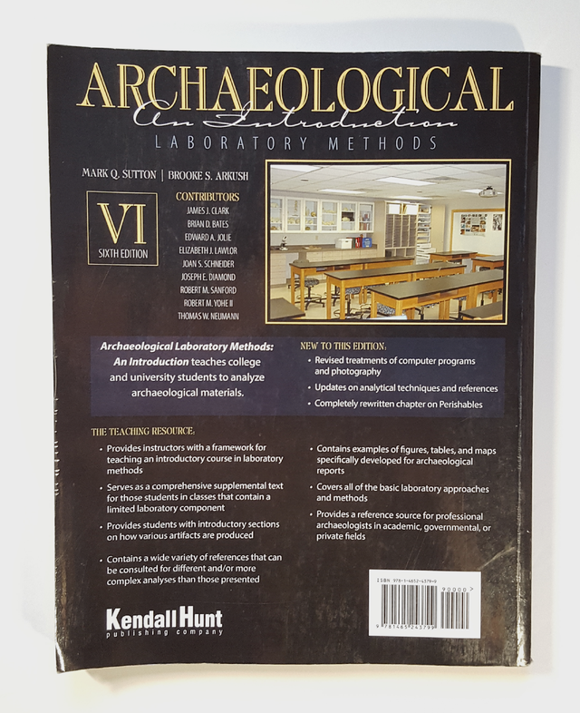 Archaeological Laboratory Methods An Introduction Book in Textbooks in Saskatoon - Image 3