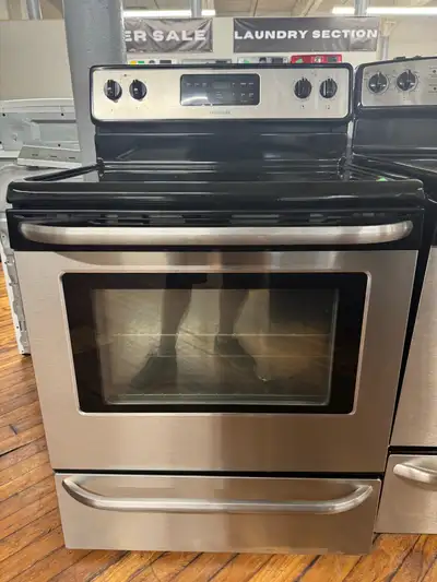  Frigidaire stainless steel glass top stove, View more
