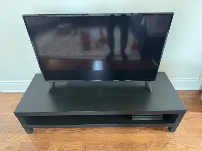 Excellent condition TV stand. Dimensions are 149cm x 55cm x 35cm. Currently assembled but I can diss...