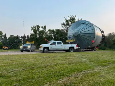 Grain bin moving service, View more