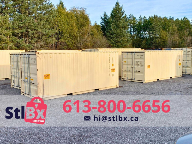 OTTAWA SHIPPING CONTAINERS 613-800-6656 New 20' High Cube Seacan in Tool Storage & Benches in Gatineau - Image 2