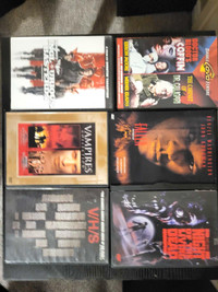 Assorted Horror Movie DVDs
