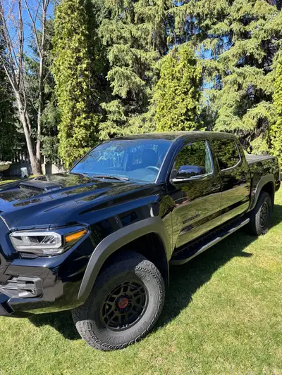 2023 Toyota Tacoma TRD Pro 4x4 | 3,174 km | Midnight Black | BC Truck This truck is as close to bran...