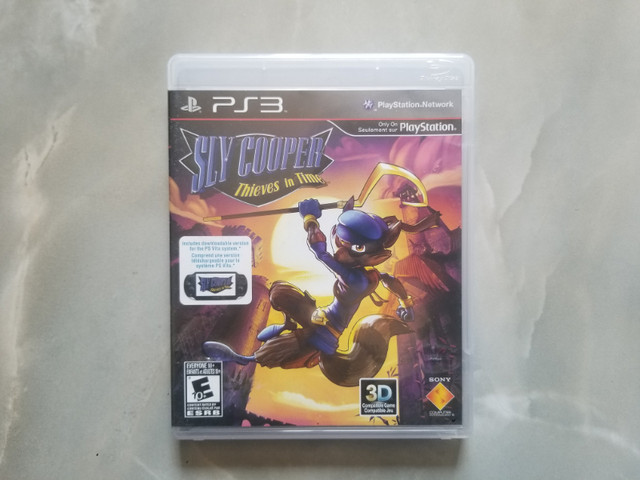 Sly Cooper Thieves in Time for PS3 in Sony Playstation 3 in Markham / York Region