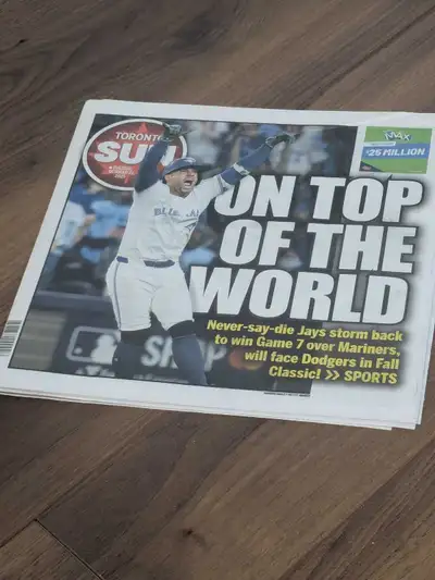 Toronto Sun Newspaper, View more