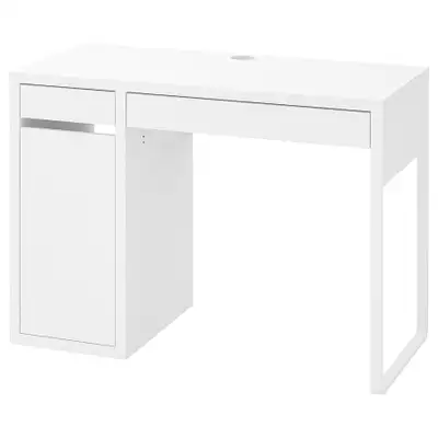 105x50 cm (41 3/8x19 5/8 ") Fair condition small paint tear on the surface. 3 shelve storage and two...