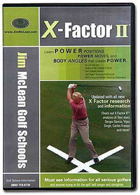 X-FACTOR II DVD - Golf Instruction - Improve your game