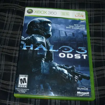 HALO 3 ODST for the Xbox 360 game, View more
