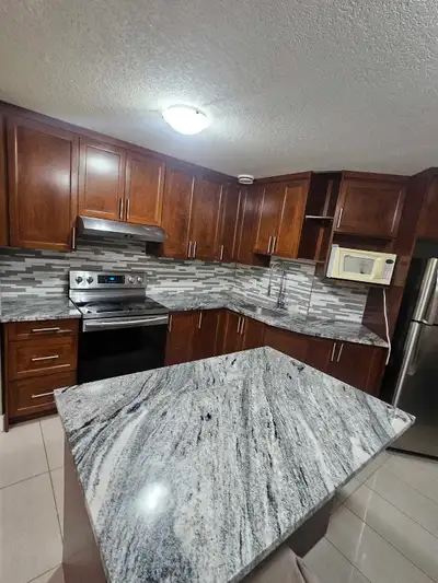 Hello 2 bedroom basement available in June 01,2026 2 full size big bedroom Full kichten Full washroo...
