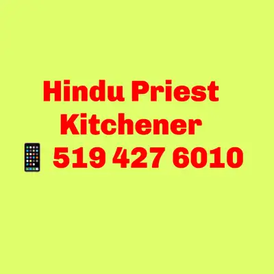 Hindu Priest  519 427 6010, View more