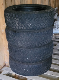 ***205/55r16 Goodyear Nordic Winter Tires Set of 4 – Used***