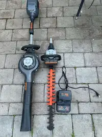 Core Hedge trimmer , Blower , with charger and Battery