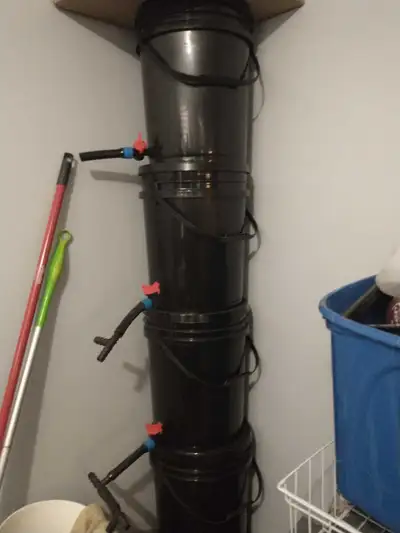 deep water culture hydroponic buckets, View more