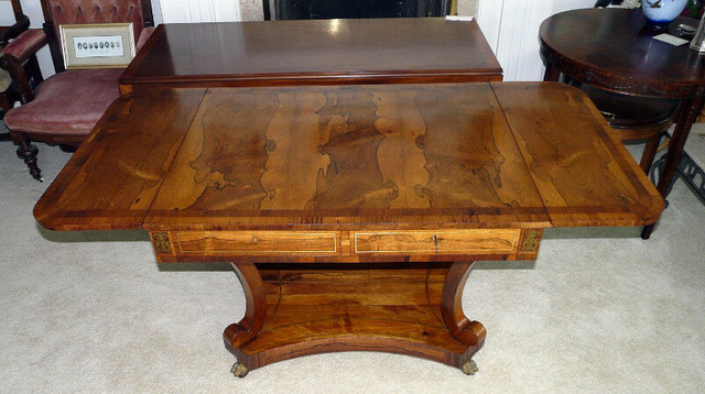 Antique Regency Period Rosewood Sofa Table - New Price in Other Tables in Kingston