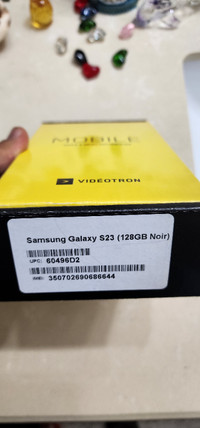 Samsung Galaxy S23 5G 128 Go – NEUF reçu en cadeau non utilisé