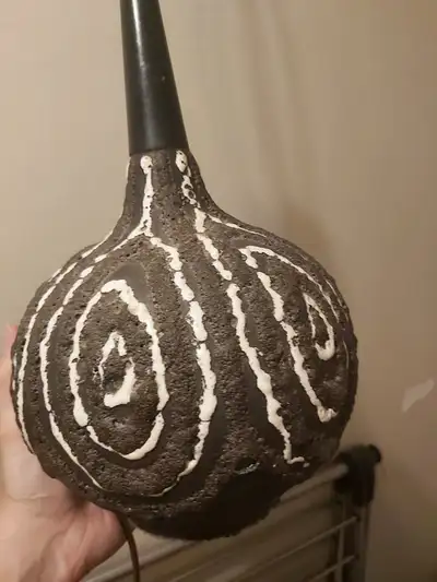 Maurice Chalvignac Fat Lava Table Lamp Mid-century Modern, View more