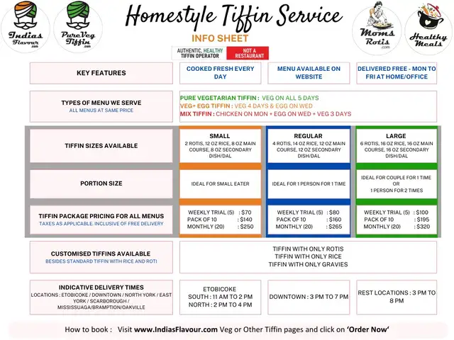 No. 1 Tiffin operator in Toronto  ! in Food & Catering in Mississauga / Peel Region - Image 3