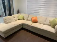 3 Pc L-Shape Couch Set ️