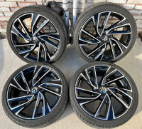 VW 19” GTI rims with Goodyear Tires