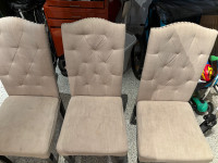 Free 3 dining table chairs 