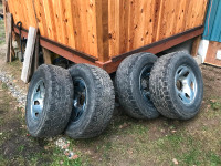 16" Toyota Steel Rims with All Terrain Tires