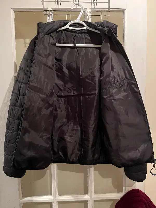 M/L / Manteau léger noir femme / Lightweight black coat women in Women's - Tops & Outerwear in City of Montréal - Image 3