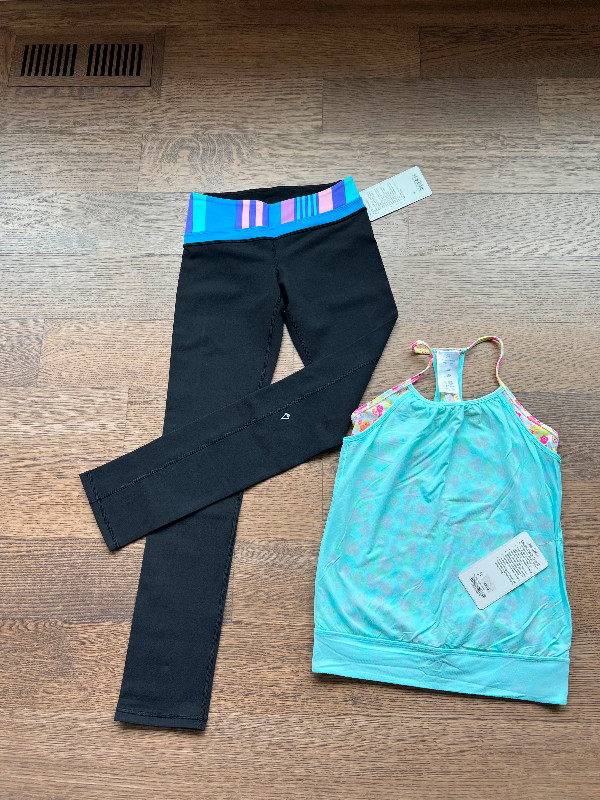 Ivivva Yoga Pants and Tank ***New with tags*** in Kids & Youth in Calgary