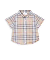 Burberry infant long sleeve shirt 