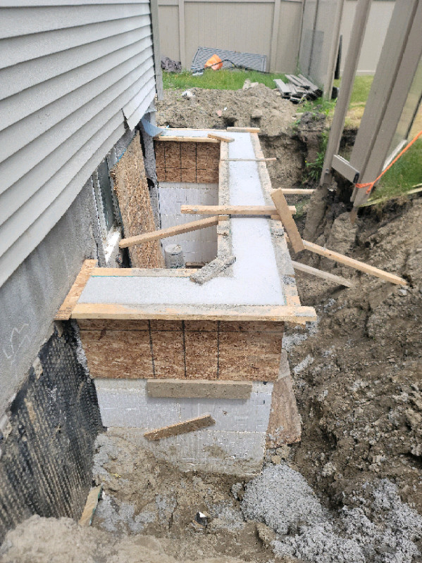 foundation,footing, ICF block, addition, basements entrance  in Excavation, Demolition & Waterproofing in Ottawa - Image 2