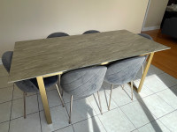 Dining Table with 6 chairs for sale 