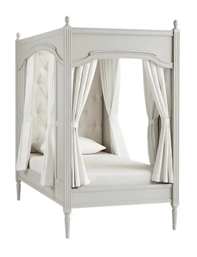 Pottery Barn Kids Blythe Carriage Bed with Trundle – Twin – Sead in Beds & Mattresses in Peterborough - Image 2