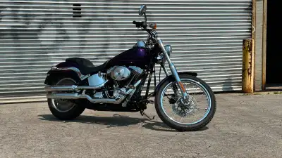 Selling my late father’s 2000 Harley-Davidson Softail Deuce (FXSTD) — a classic V-twin cruiser with...