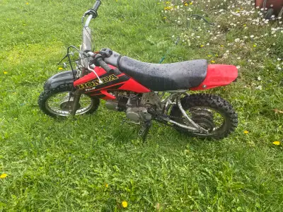 Motocross Honda 70cc 2001 non fonctionnel problème de carburateur