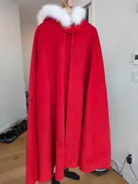 Red hood cape cosplay costume  jacket