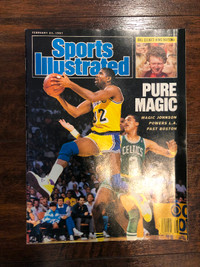Vintage Sports Illustrated - Magic Johnson -